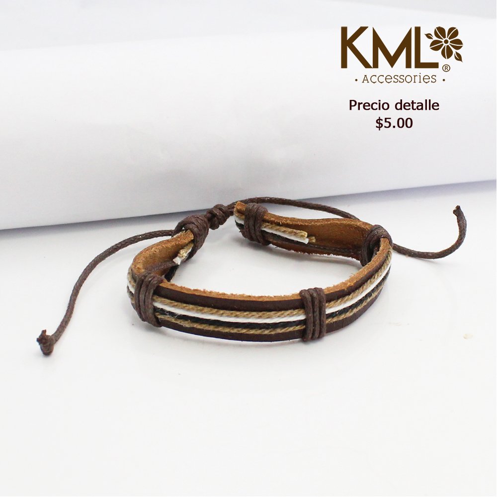 PULSERA COFFE WHITE