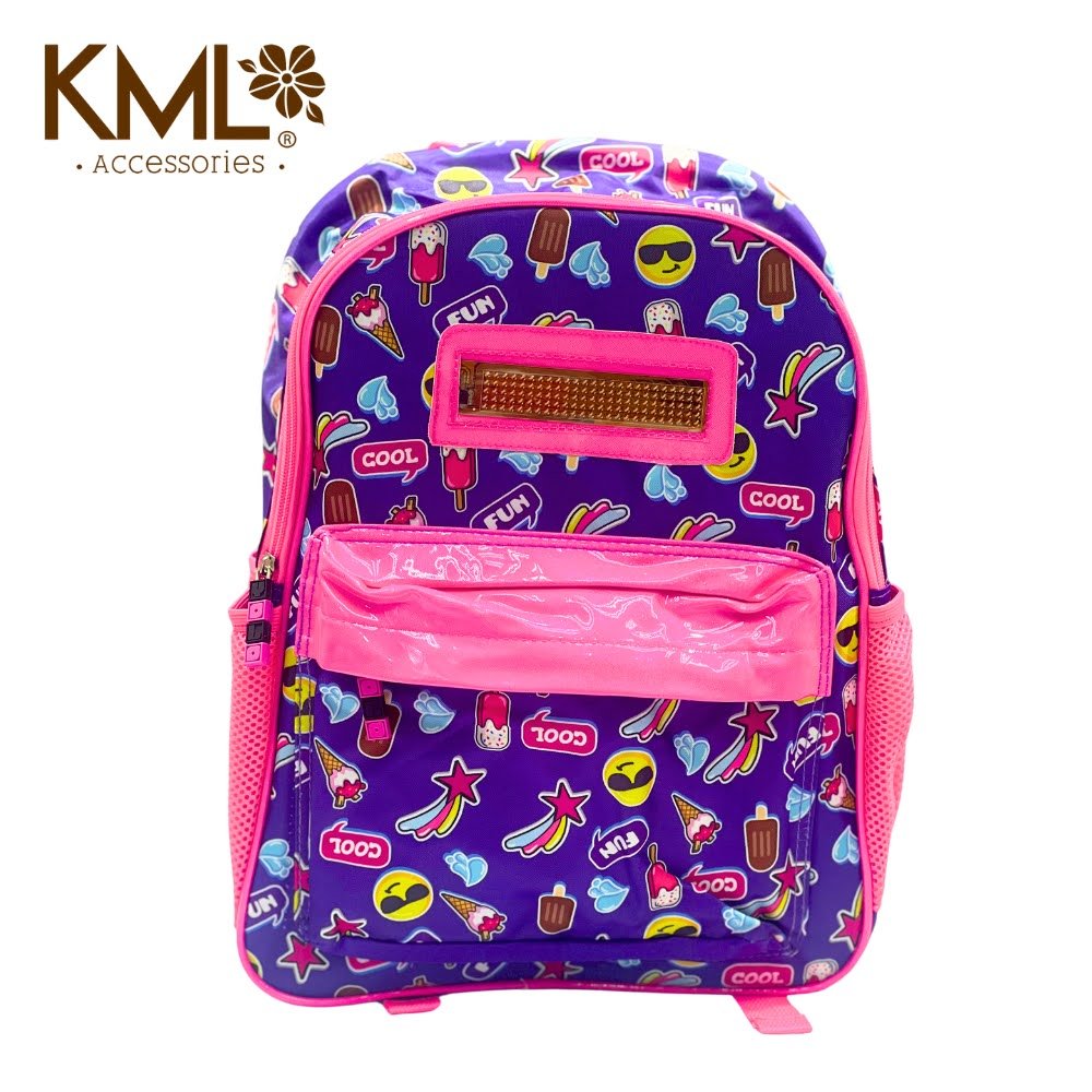 MOCHILLA CUTE PURPLE
