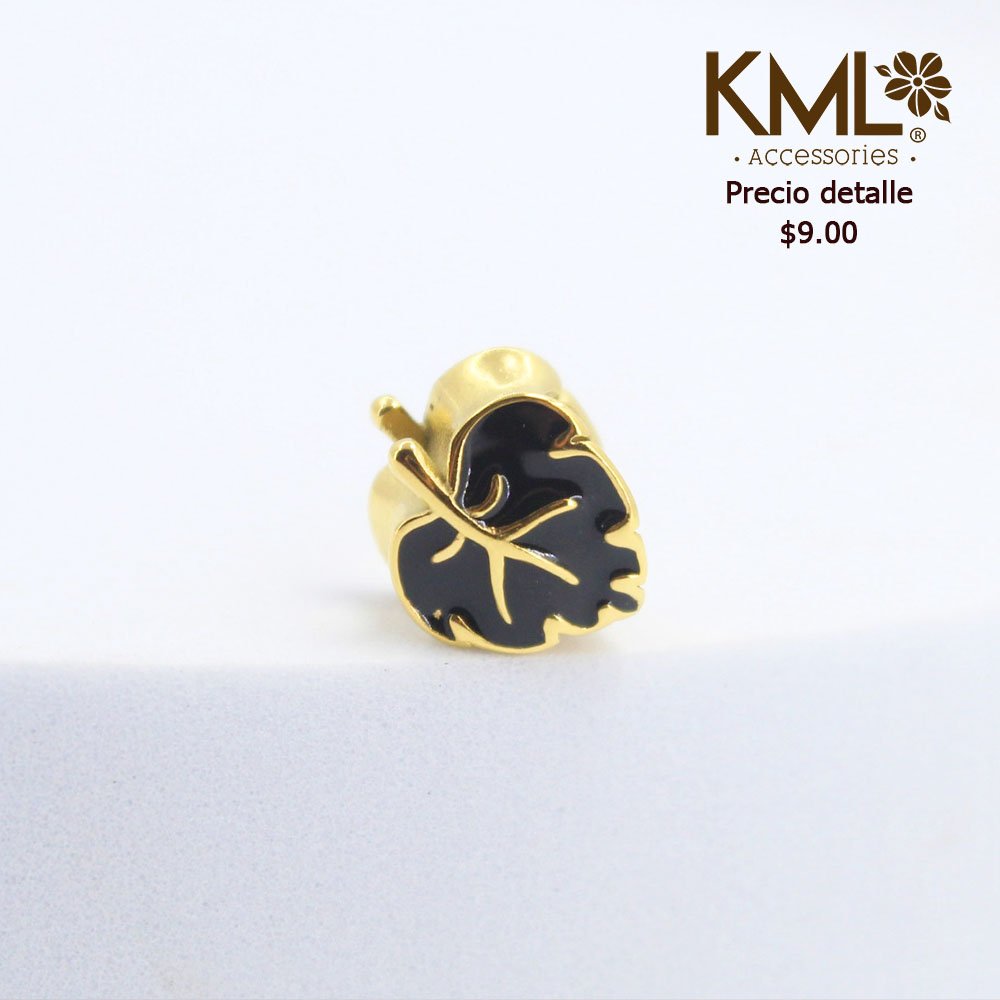 KITTHY DORADA HOJA NEGRA