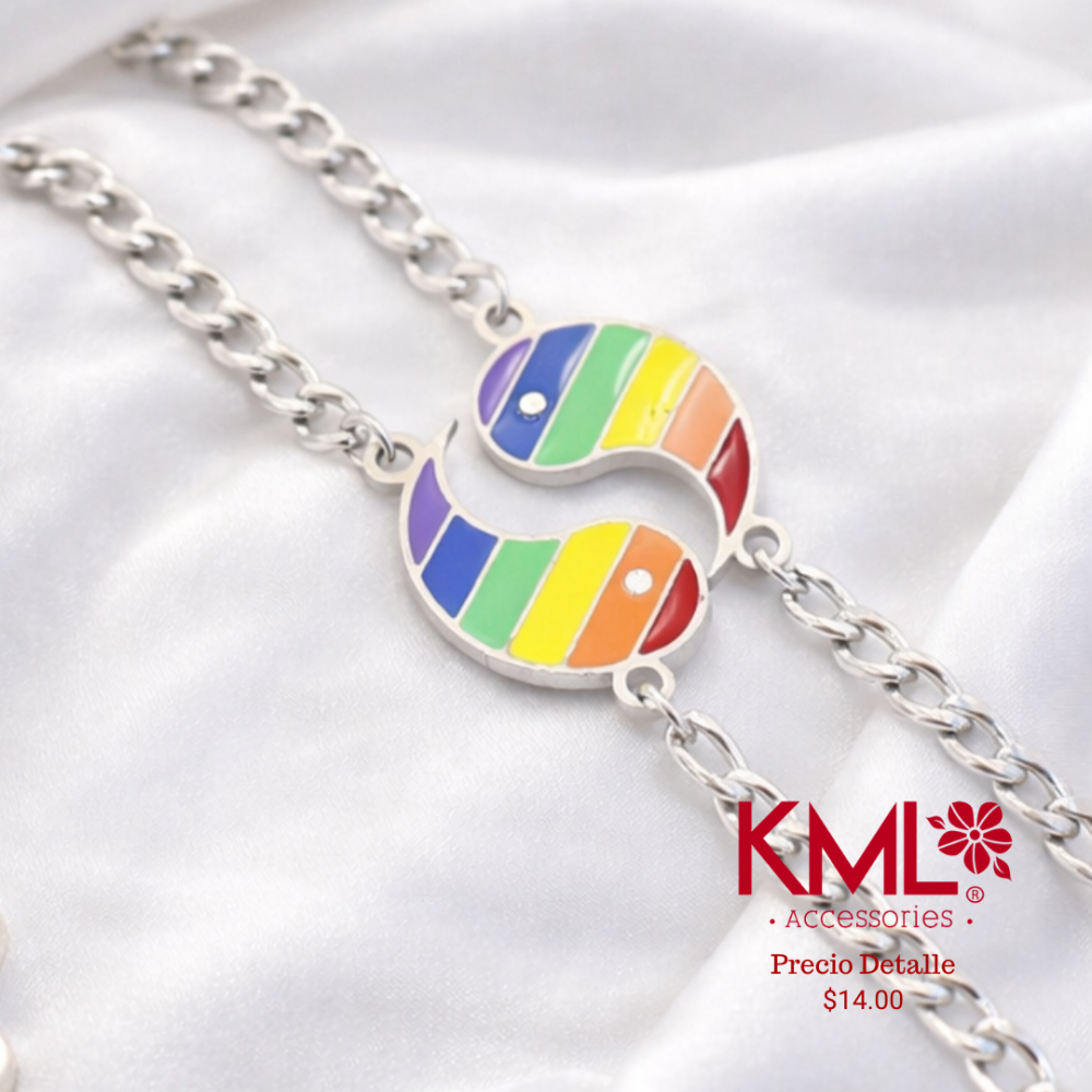 PULSERA DUO JINJAN COLORES