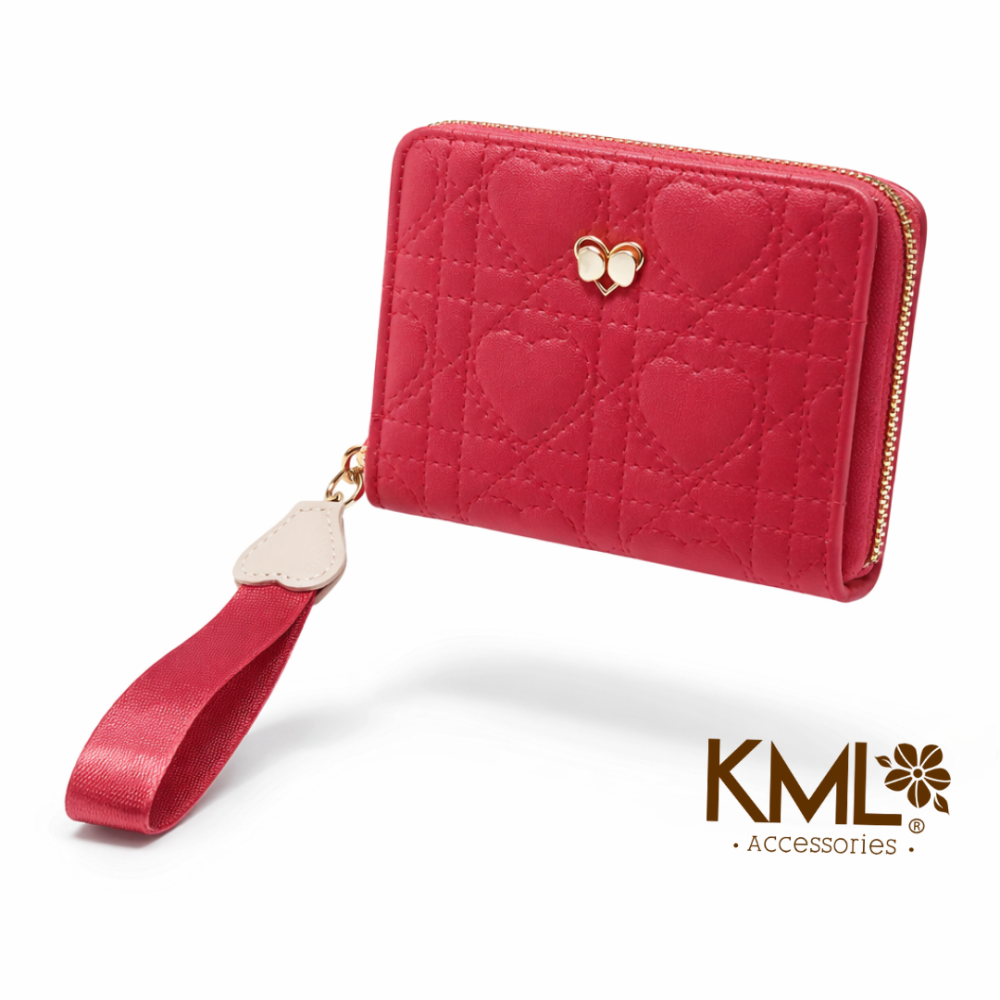 BILLETERA LOVE ROJA