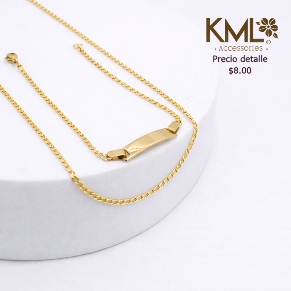SET + PULSERA 1/1 DORADO