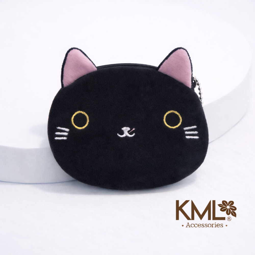 MONEDERO GATITO NEGRO