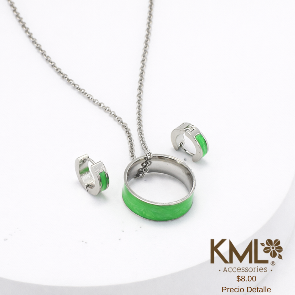 SET CIRCULO VERDE