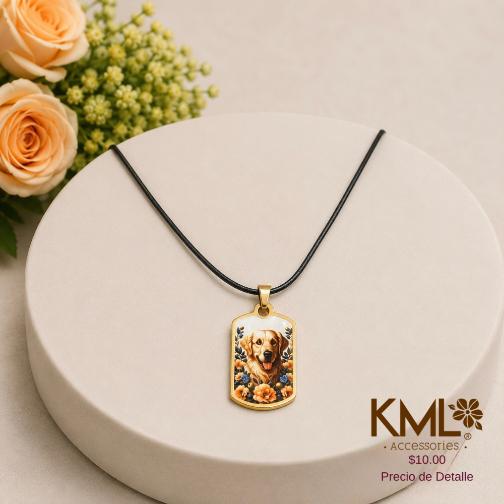 CADENA PERRITO DORADO