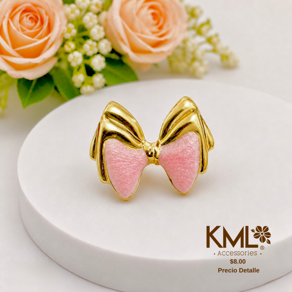 ANILLO COQUETE ROSA