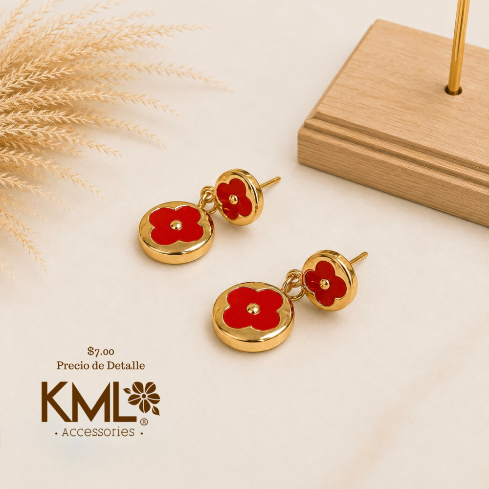 ARETE TREBOL ROJO