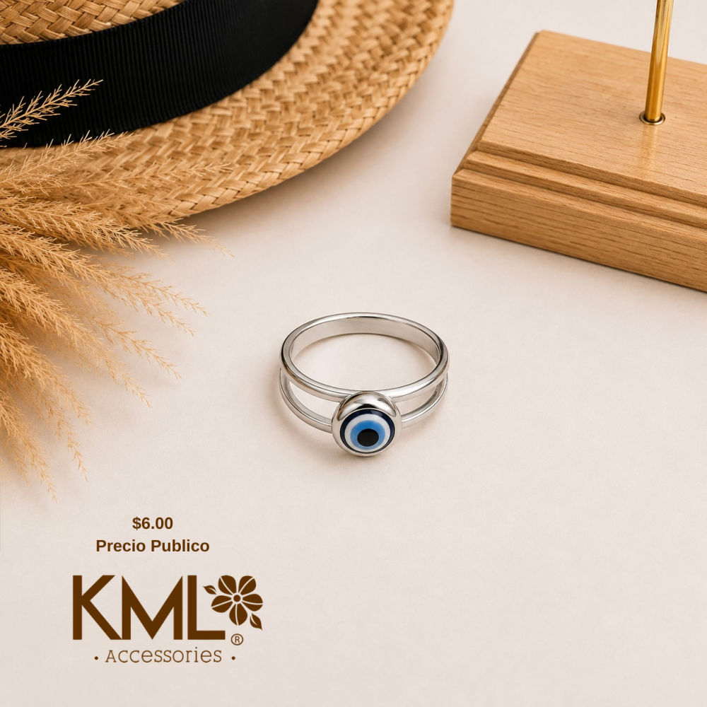 ANILLO OJO TURCO TALLA 6