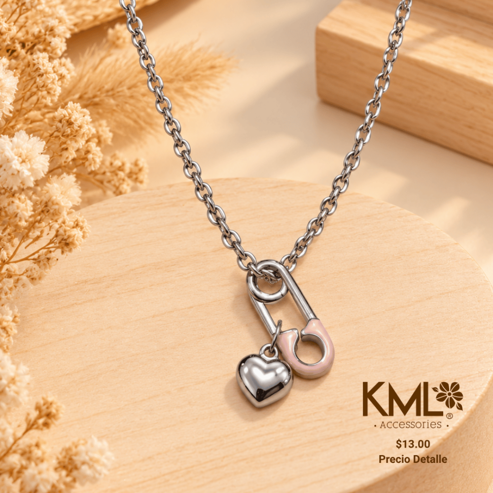 CADENA BABY ROSA
